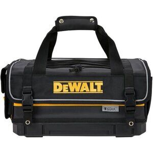 Tool Bag, 16-inch Durable Tote with Tool Organizer and Hard Bottom